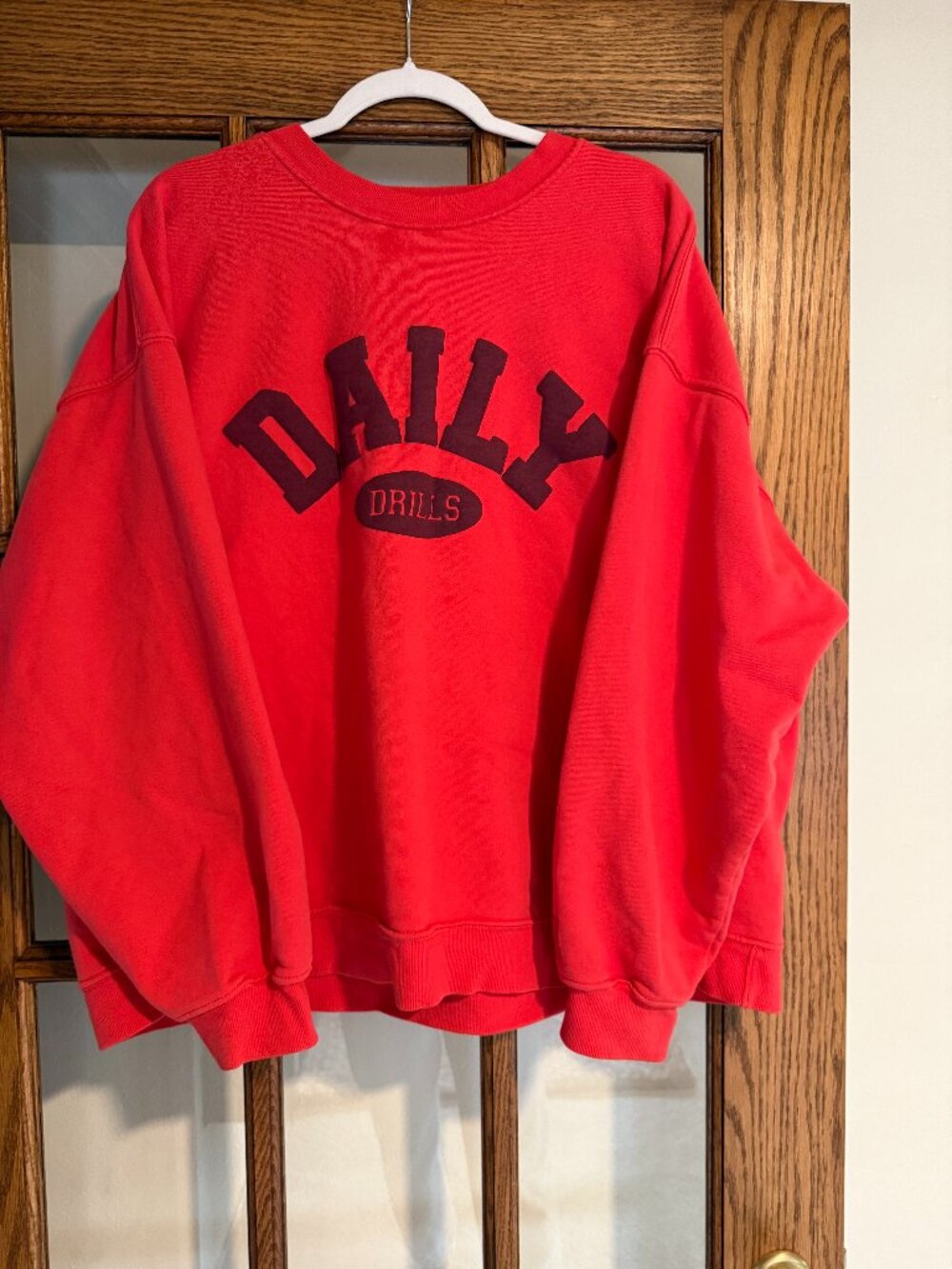 Daily Drills Oversized Sport Crew